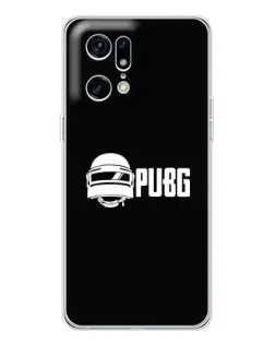 Чехол для OPPO Find X5 Pro с картинкой «PUBG — классический лого»