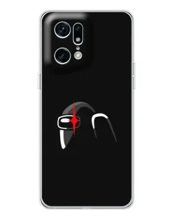 Чохол для OPPO Find X5 Pro з картинкою «Among Us шолом»