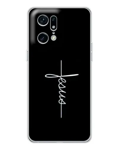 Чехол для OPPO Find X5 Pro с картинкой «Тонкая линия веры» Чехол для OPPO Find X5 Pro с картинкой «Тонкая линия веры»
