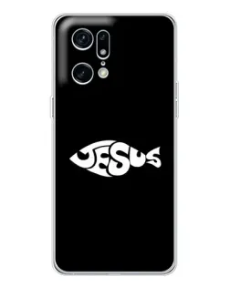 Чохол для OPPO Find X5 Pro з картинкою «Риба Jesus» Чохол для OPPO Find X5 Pro з картинкою «Риба Jesus»