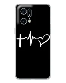 Чохол для OPPO Find X5 Pro з картинкою «Пульс віри» Чохол для OPPO Find X5 Pro з картинкою «Пульс віри»