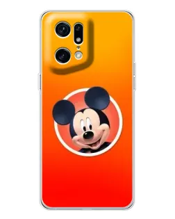 Чехол для OPPO Find X5 Pro с картинкой «Mickey в круге»