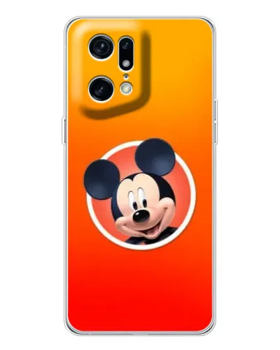 Чехол для OPPO Find X5 Pro с картинкой «Mickey в круге»