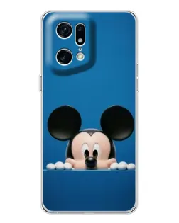 Чехол для OPPO Find X5 Pro с картинкой «Микки выглядывает»