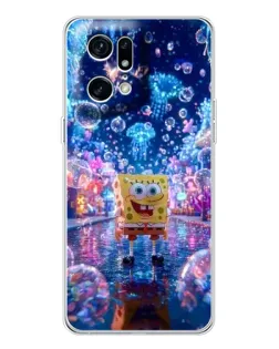 Чехол для OPPO Find X5 Pro с картинкой «Неоновый океан»