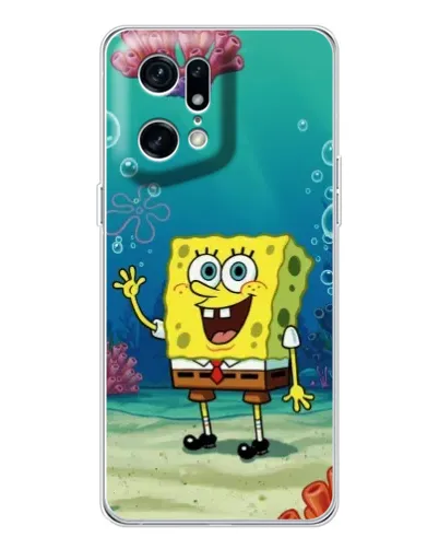 Чехол для OPPO Find X5 Pro с картинкой «Подводный привет»
