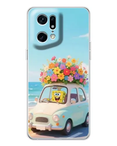 Чехол для OPPO Find X5 Pro с картинкой «Автомобильное путешествие»