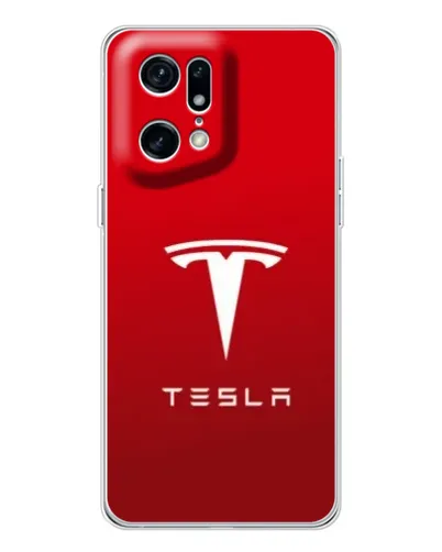 Чехол для OPPO Find X5 Pro с картинкой «Tesla Red Classic» Чехол для OPPO Find X5 Pro с картинкой «Tesla Red Classic»