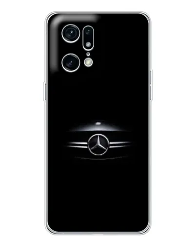 Чехол для OPPO Find X5 Pro с картинкой «Mercedes — абстрактные линии» Чехол для OPPO Find X5 Pro с картинкой «Mercedes — абстрактные линии»