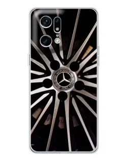 Чехол для OPPO Find X5 Pro с картинкой «Диск Mercedes»