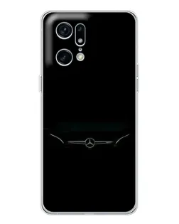 Чехол для OPPO Find X5 Pro с картинкой «Mercedes Stealth Look»