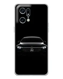 Чехол для OPPO Find X5 Pro с картинкой «Mercedes Vision — концепт»