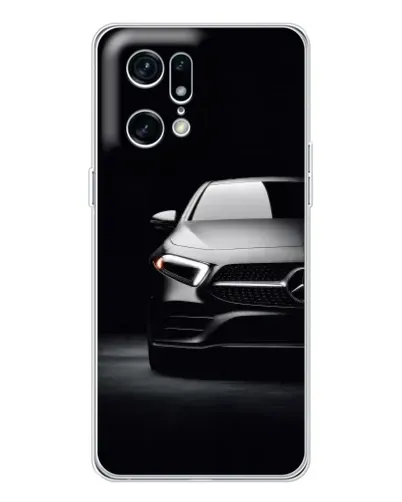 Чехол для OPPO Find X5 Pro с картинкой «Свет фар Mercedes» Чехол для OPPO Find X5 Pro с картинкой «Свет фар Mercedes»