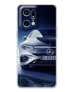 Чехол для OPPO Find X5 Pro с картинкой «Mercedes EQ — будущее»