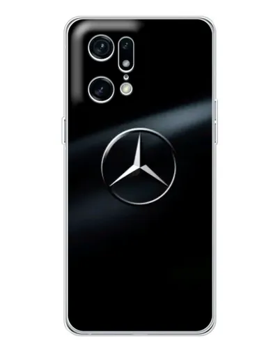 Чехол для OPPO Find X5 Pro с картинкой «Mercedes на металле» Чехол для OPPO Find X5 Pro с картинкой «Mercedes на металле»