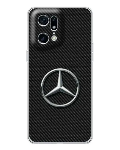 Чехол для OPPO Find X5 Pro с картинкой «Карбоновый Mercedes стиль» Чехол для OPPO Find X5 Pro с картинкой «Карбоновый Mercedes стиль»