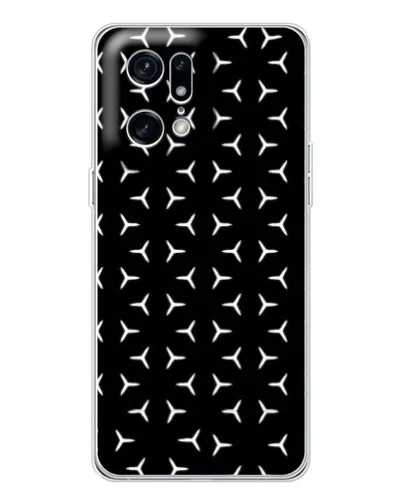 Чехол для OPPO Find X5 Pro с картинкой «Mercedes паттерн звезд» Чехол для OPPO Find X5 Pro с картинкой «Mercedes паттерн звезд»