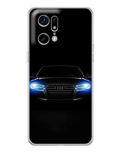 Чехол для OPPO Find X5 Pro с картинкой «Audi в неоне»