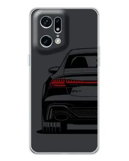 Чохол для OPPO Find X5 Pro з картинкою «Задня частина Audi — арт» Чохол для OPPO Find X5 Pro з картинкою «Задня частина Audi — арт»