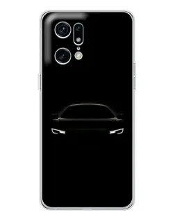 Чохол для OPPO Find X5 Pro з картинкою «Погляд Audi у темряві» Чохол для OPPO Find X5 Pro з картинкою «Погляд Audi у темряві»