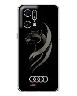 Чохол для OPPO Find X5 Pro з картинкою «Графіка — пантера та Audi» Чохол для OPPO Find X5 Pro з картинкою «Графіка — пантера та Audi»