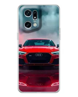 Чохол для OPPO Find X5 Pro з картинкою «Audi RS — червоний стиль» Чохол для OPPO Find X5 Pro з картинкою «Audi RS — червоний стиль»