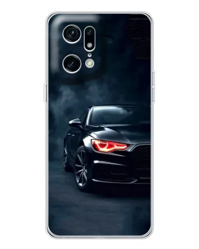 Чехол для OPPO Find X5 Pro с картинкой «Audi — хищный взгляд»