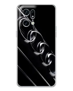 Чохол для OPPO Find X5 Pro з картинкою «Audi — абстрактні кільця» Чохол для OPPO Find X5 Pro з картинкою «Audi — абстрактні кільця»