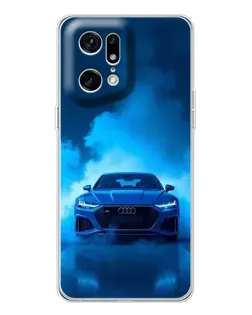 Чохол для OPPO Find X5 Pro з картинкою «Audi — блакитна енергія» Чохол для OPPO Find X5 Pro з картинкою «Audi — блакитна енергія»