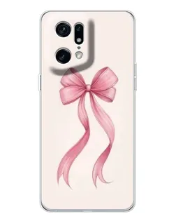 Чохол для OPPO Find X5 Pro з картинкою «Рожевий бант» Чохол для OPPO Find X5 Pro з картинкою «Рожевий бант»