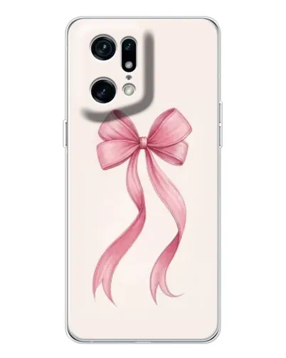 Чехол для OPPO Find X5 Pro с картинкой «Розовый бант» Чехол для OPPO Find X5 Pro с картинкой «Розовый бант»