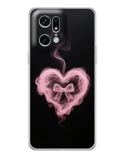 Чохол для OPPO Find X5 Pro з картинкою «Димчасте серце» Чохол для OPPO Find X5 Pro з картинкою «Димчасте серце»