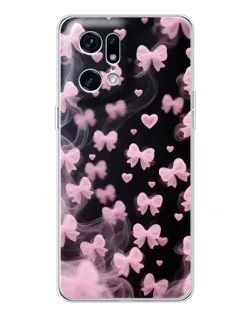 Чехол для OPPO Find X5 Pro с картинкой «Неоновое кружево» Чехол для OPPO Find X5 Pro с картинкой «Неоновое кружево»