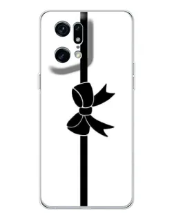 Чехол для OPPO Find X5 Pro с картинкой «Вертикальный бант» Чехол для OPPO Find X5 Pro с картинкой «Вертикальный бант»