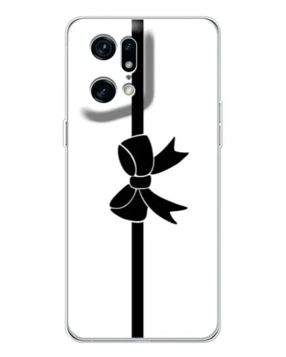 Чехол для OPPO Find X5 Pro с картинкой «Вертикальный бант» Чехол для OPPO Find X5 Pro с картинкой «Вертикальный бант»