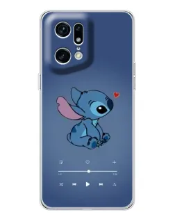 Чохол для OPPO Find X5 Pro з картинкою «Музичний Stitch» Чохол для OPPO Find X5 Pro з картинкою «Музичний Stitch»