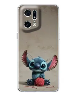 Чохол для OPPO Find X5 Pro з картинкою «Стіч на чоричневому фоні» Чохол для OPPO Find X5 Pro з картинкою «Стіч на чоричневому фоні»