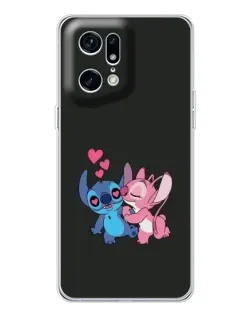 Чохол для OPPO Find X5 Pro з картинкою «Анжел цілує Стіча» Чохол для OPPO Find X5 Pro з картинкою «Анжел цілує Стіча»