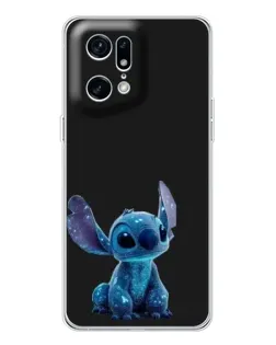 Чохол для OPPO Find X5 Pro з картинкою «Стіч на чорному» Чохол для OPPO Find X5 Pro з картинкою «Стіч на чорному»