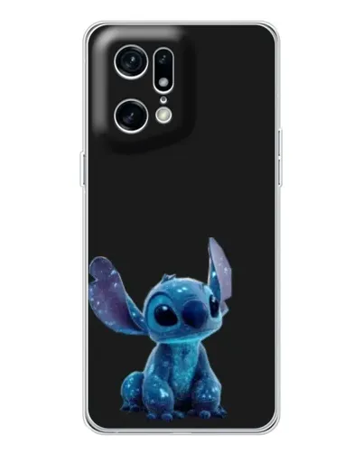 Чехол для OPPO Find X5 Pro с картинкой «Стич на черном» Чехол для OPPO Find X5 Pro с картинкой «Стич на черном»