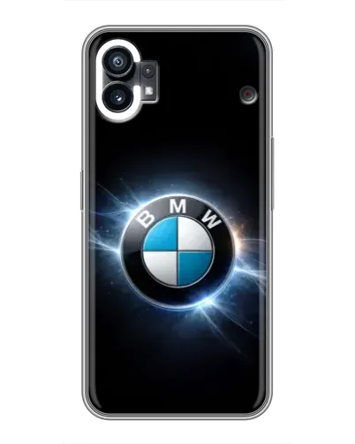 Чехол для OPPO Find X9 Pro с картинкой «BMW — неоновое сияние»