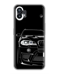 Чехол для OPPO Find X9 Pro с картинкой «Темный силуэт BMW»