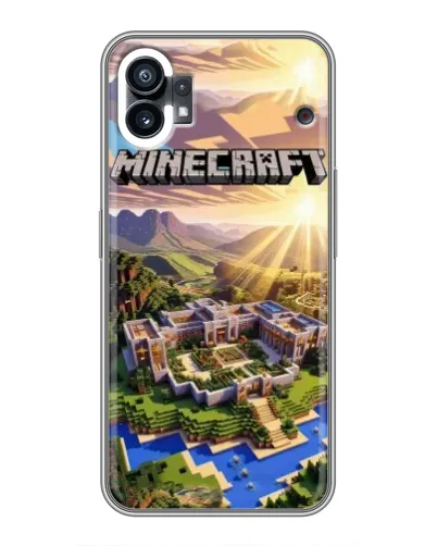 Чехол для OPPO Find X9 Pro с картинкой «Minecraft панорама» Чехол для OPPO Find X9 Pro с картинкой «Minecraft панорама»