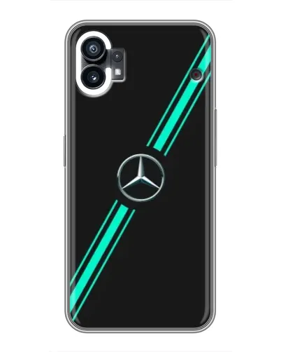 Чехол для OPPO Find X9 Pro с картинкой «Спортивные линии Mercedes» Чехол для OPPO Find X9 Pro с картинкой «Спортивные линии Mercedes»