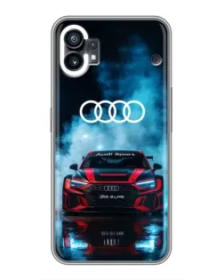 Чехол для OPPO Find X9 Pro с картинкой «Audi Sport — неон» Чехол для OPPO Find X9 Pro с картинкой «Audi Sport — неон»