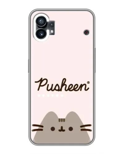 Чехол для OPPO Find X9 Pro с картинкой «Pusheen логотип»