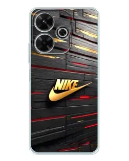 Чехол для OPPO K13 Turbo Pro с картинкой «Золотой Nike на металле» Чехол для OPPO K13 Turbo Pro с картинкой «Золотой Nike на металле»