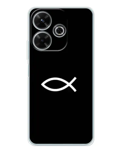 Чехол для OPPO K13 Turbo Pro с картинкой «Символ рыбы Jesus» Чехол для OPPO K13 Turbo Pro с картинкой «Символ рыбы Jesus»