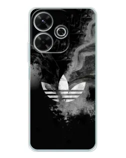 Чехол для OPPO K13 Turbo с картинкой «Абстрактный дым Adidas»