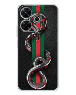 Чехол для OPPO K13 Turbo с картинкой «Gucci — змея на полосе»